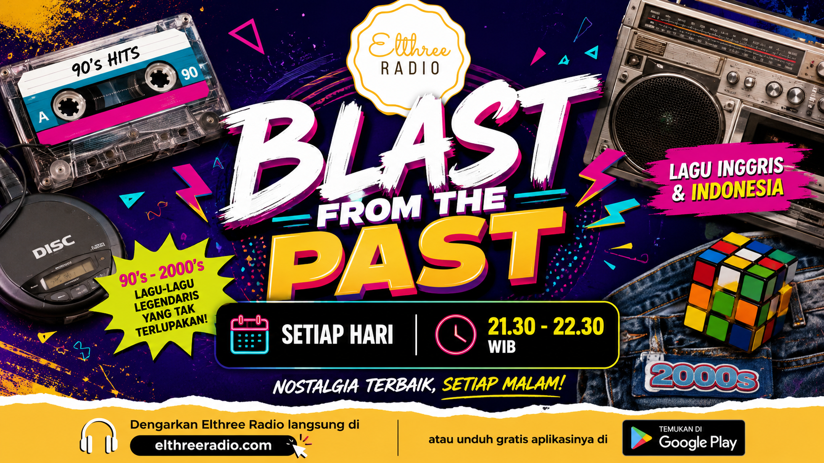 Elthree Radio - Poster Program Rohani 1